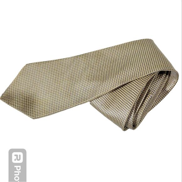 Michael Kors Men's Iridescent imported Silk Neck-Tie - Picture 2 of 12